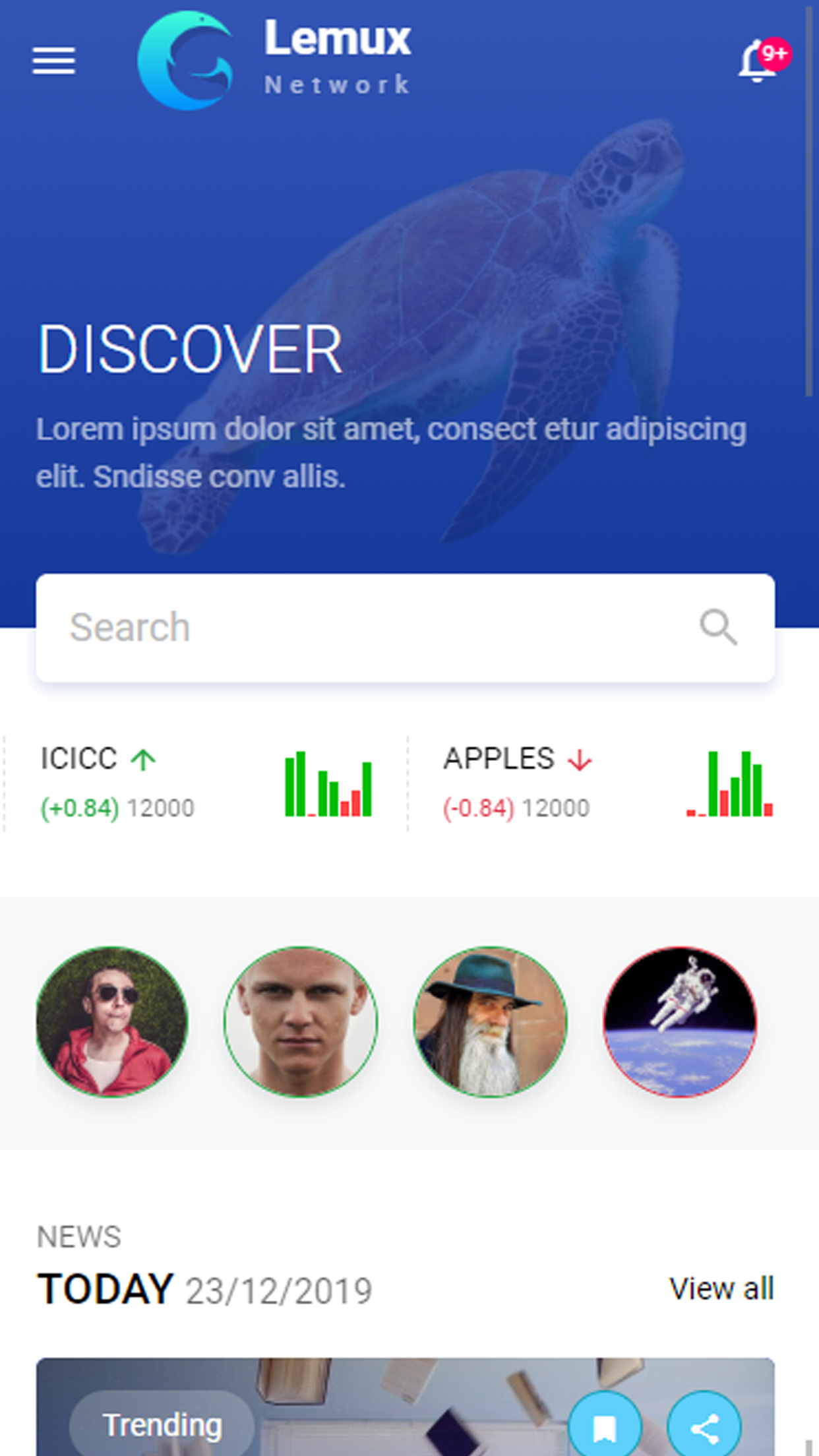 Corporate Admin Dashboard