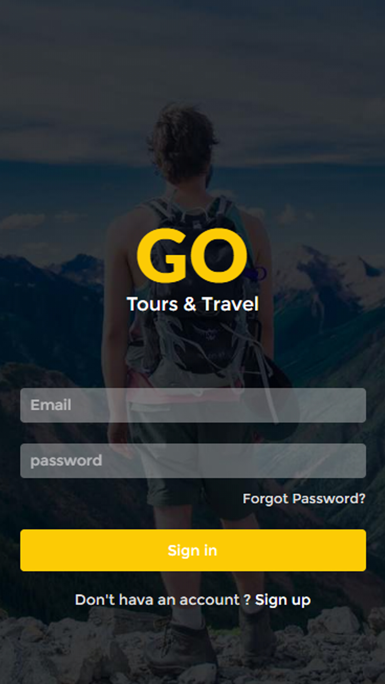 Travel Booking App — UX Design