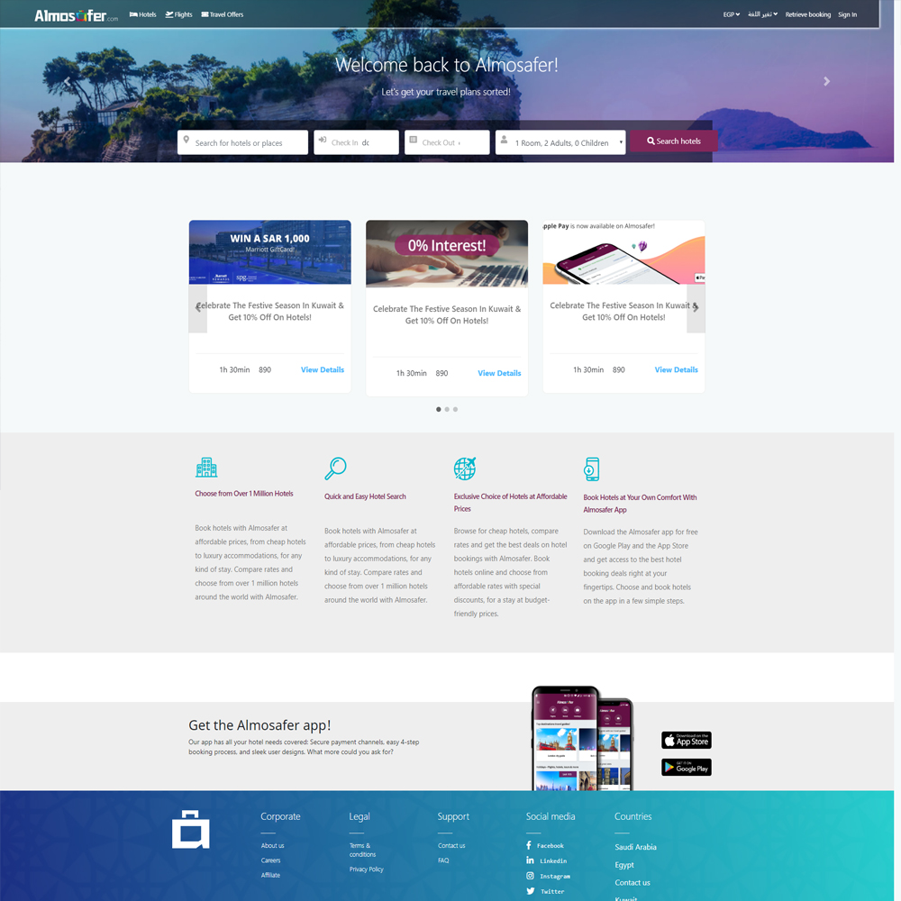 Piyush608 - Almosafer Website