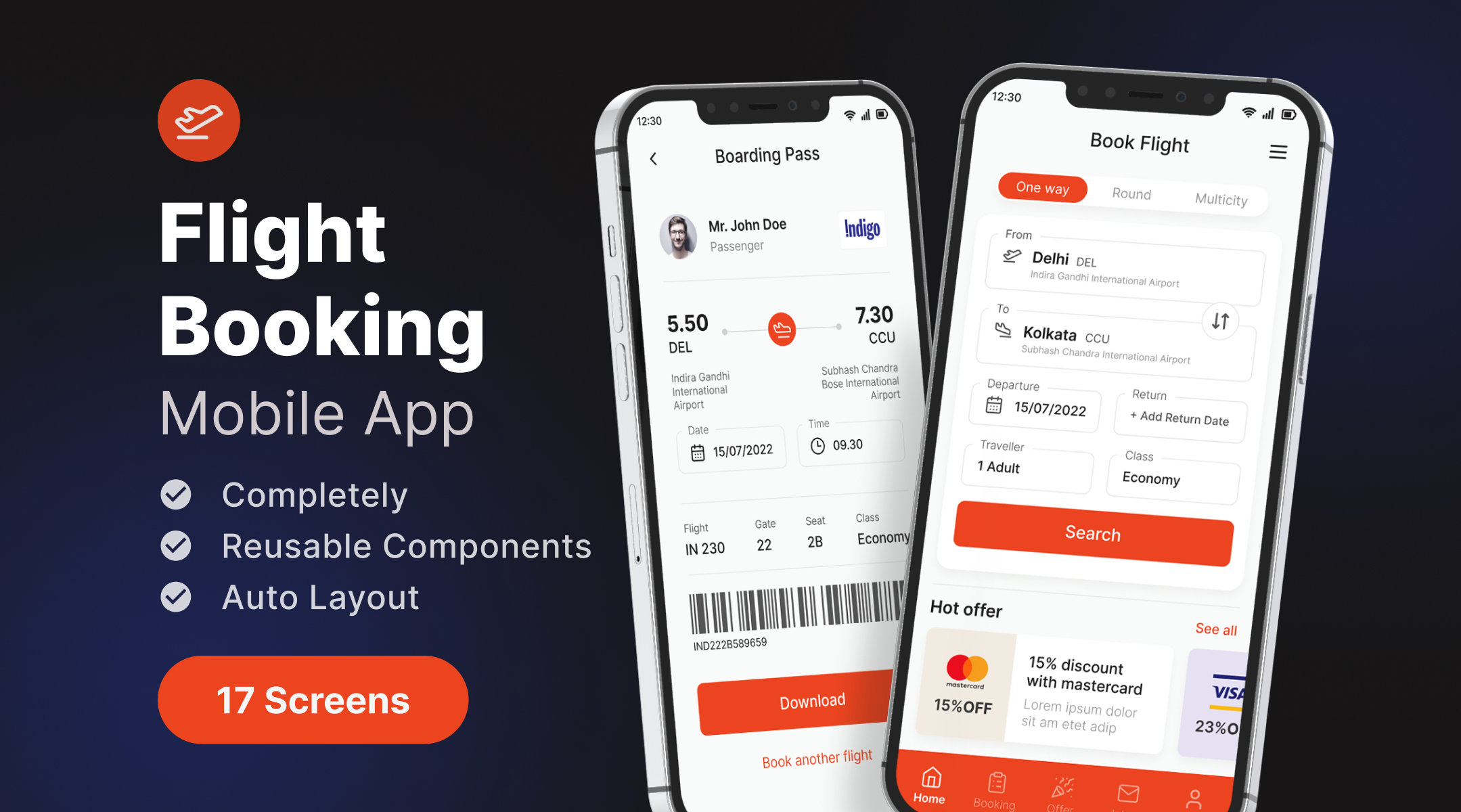 Piyush608 - Flight App Design