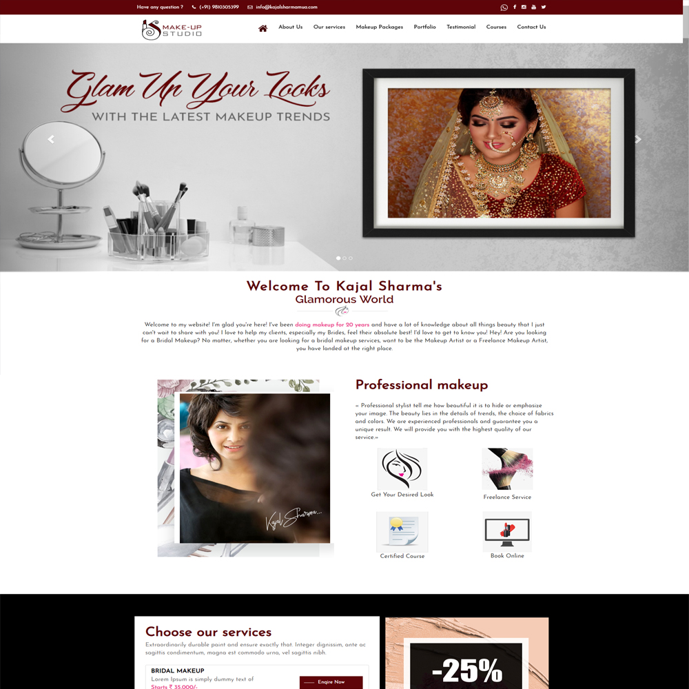 Piyush608 - Beauty Parlor Website