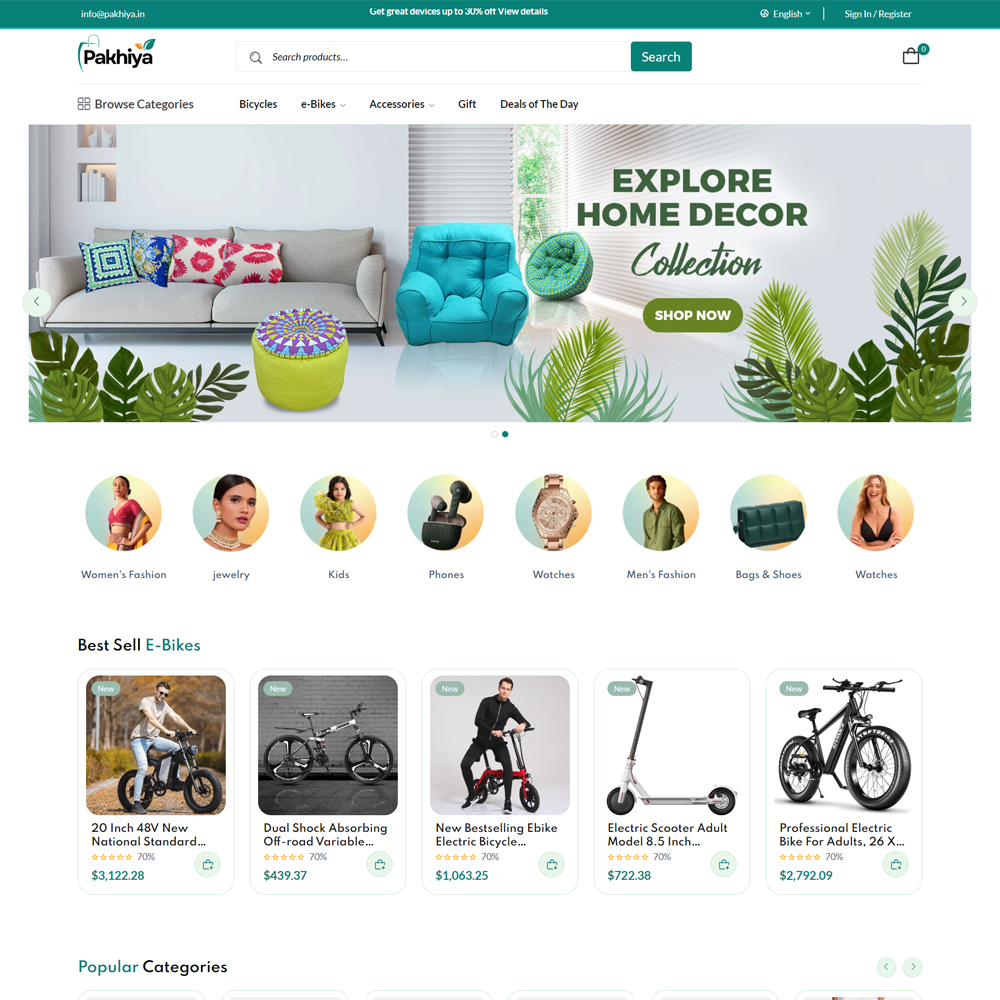 website design samples