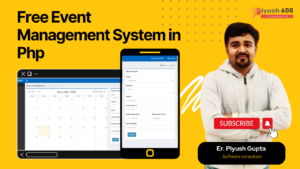 Download Free Event Management System in Php
