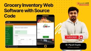 Download Grocery Inventory Web Software with Source Code