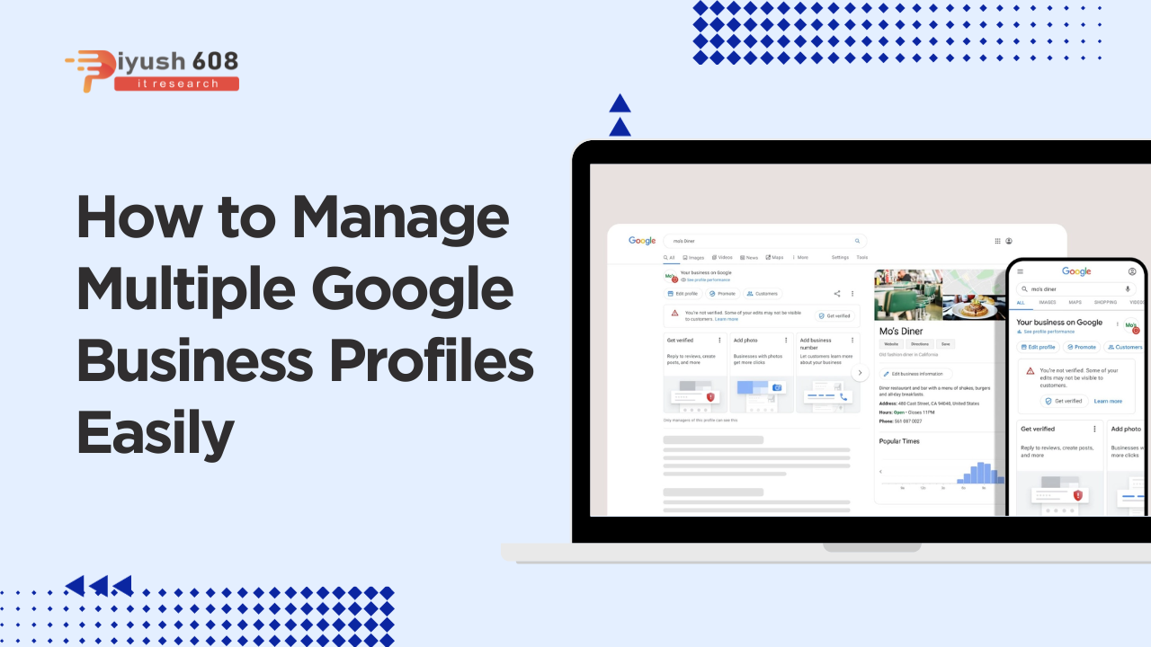 How to Manage Multiple Google Business Profiles Easily