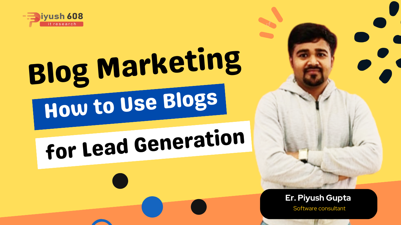 How to Use Blogs for Lead Generation