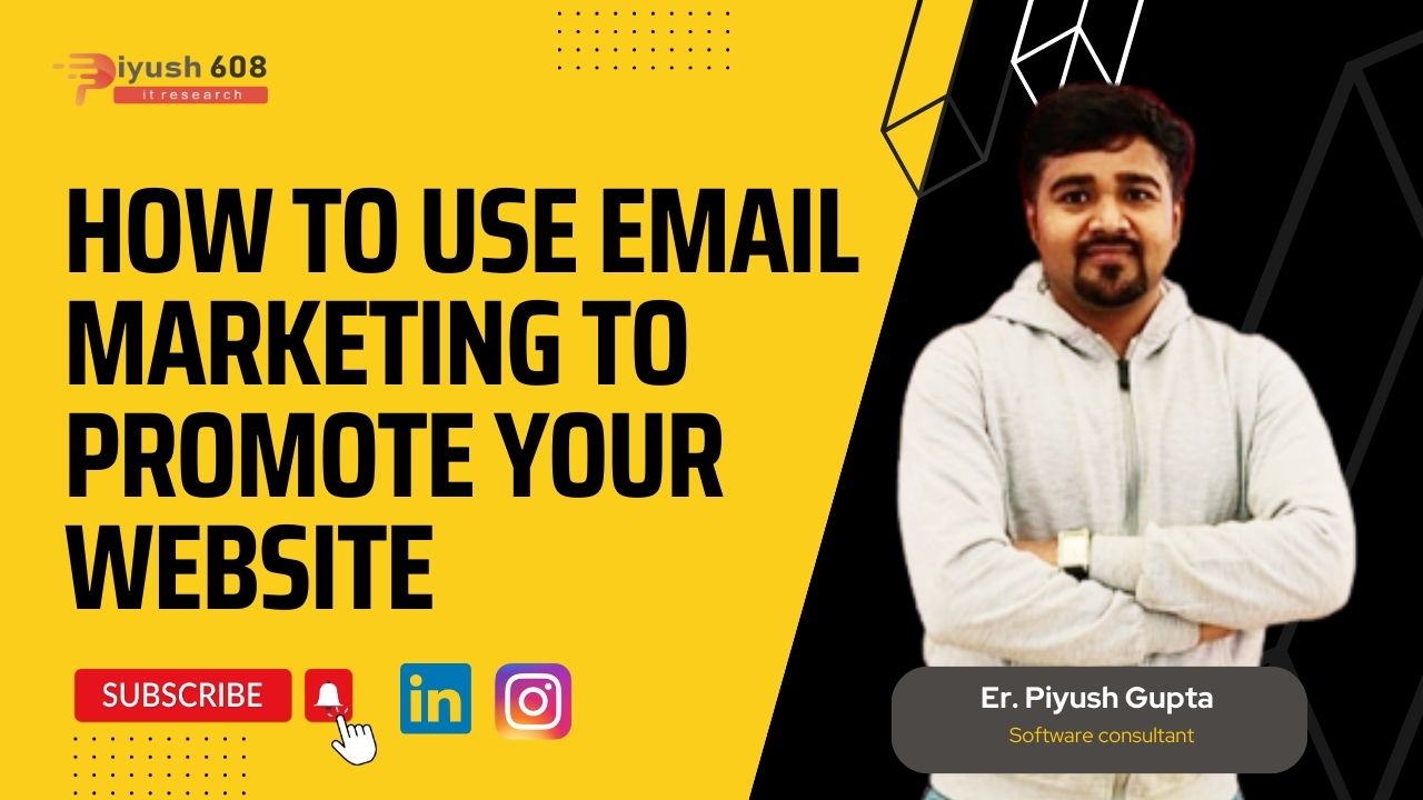 How to Use Email Marketing to Promote Your Website
