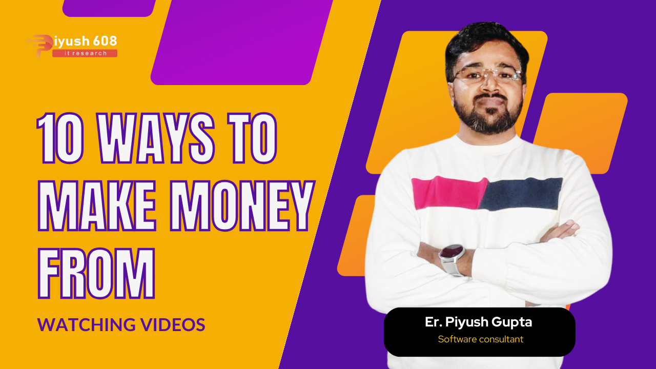 10 ways to make money from watching videos