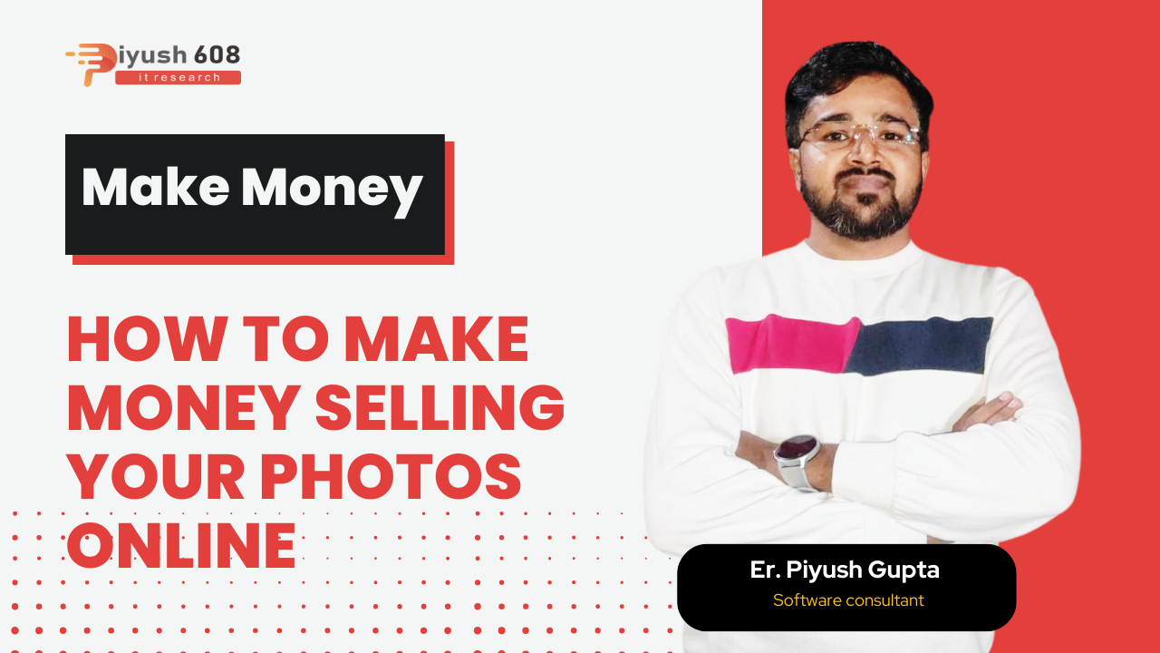 How to make money selling your photos online