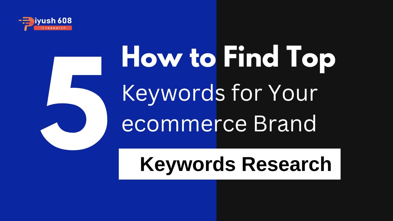 How to Find Top Keywords for Your Ecommerce Brand