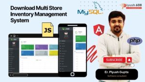 Download Multi Store Inventory Management System in PHP MySQL