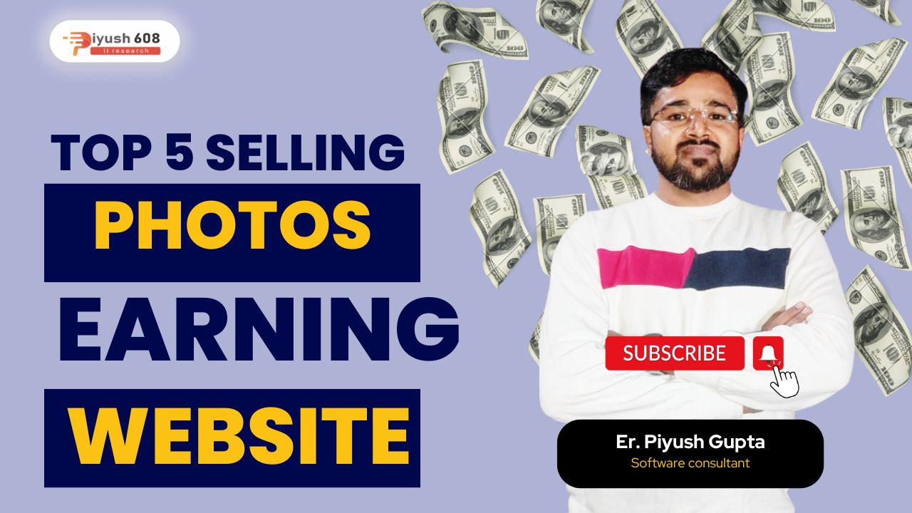 Top 5 Selling Photos Earning Website