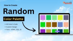 How to Create Random Color Palette in HTML CSS & JavaScript