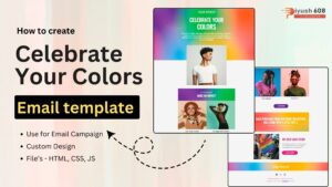 How to Create Pride Month – Celebrate Your Colors email template