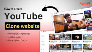 How to Create YouTube Clone Using HTML, CSS and JavaScript