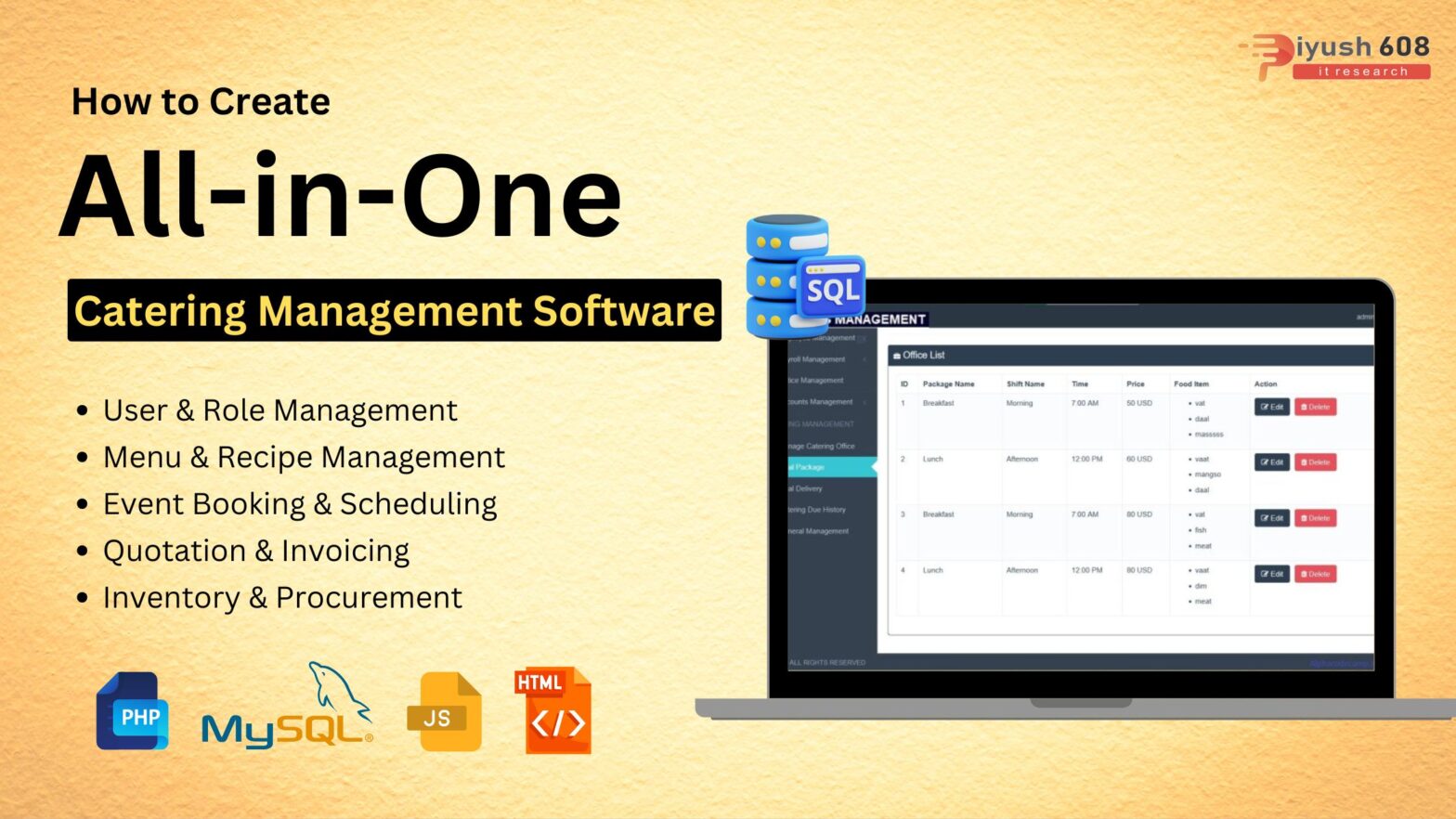 ranking the best catering management software for 2025... All-in-One Catering Management Software