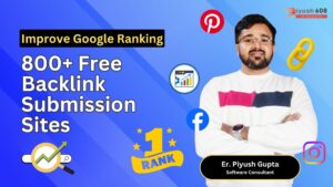 800+ Free Backlink Submission Sites to Build Authority & Improve Google Ranking